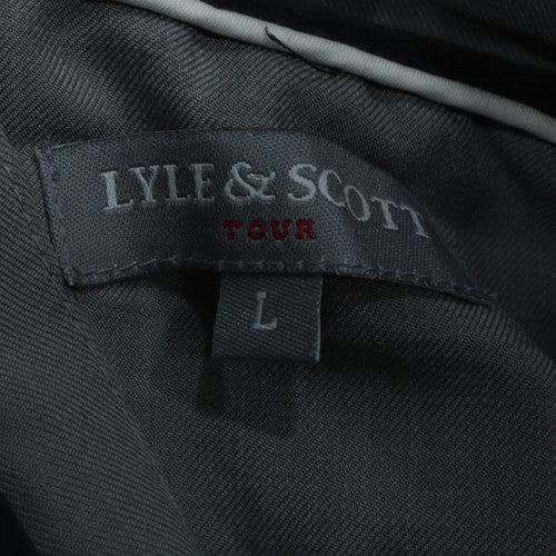 Lyle & Scott Men’s Black Short Sleeve 1/4 Zip Golf Jacket L
