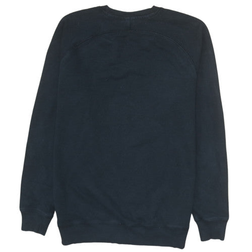Gymshark Men's Black L Pullover Crew Neck Fleece Sweatshirt
