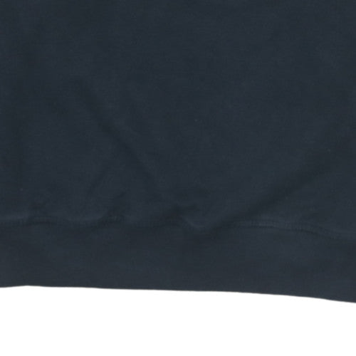 Gymshark Men's Black L Pullover Crew Neck Fleece Sweatshirt