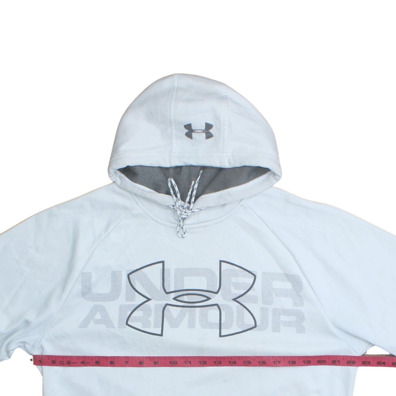 Under Armour Men's White M Pullover Hoodie ColdGear Loose Fit