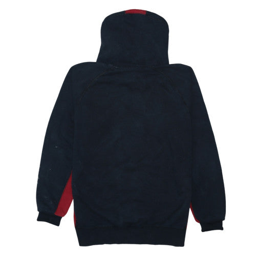 Jordan Mens Navy Red Hoodie M Pullover Cotton Blend Sports Style