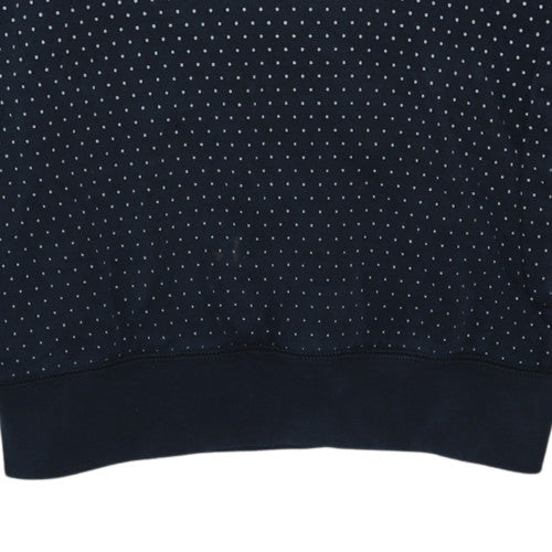 Jordan Mens Navy Red Hoodie M Pullover Cotton Blend Sports Style