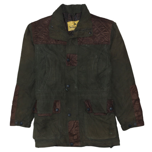 Verney Carron Men's Green Waxed Waterproof Hunting Jacket L