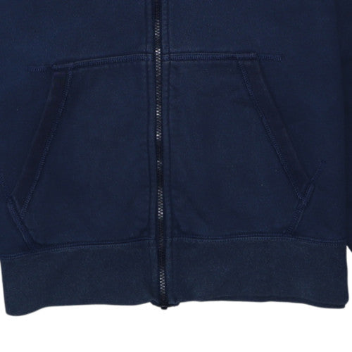 Nike Men's Blue Full Zip Hoodie Size M Fleece Sportswear