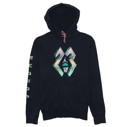 Jordan Men’s Black Pullover Hoodie L Graphic Sportswear