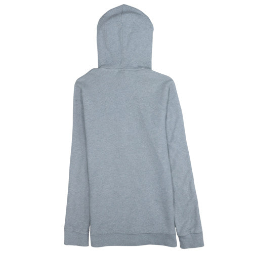 Adidas Women’s Grey Pullover Hoodie Size S Logo Print Casual Wear