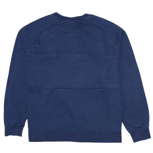 Nike Air Women’s Blue XXL Pullover Sweatshirt Crew Neck Logo Cotton Blend