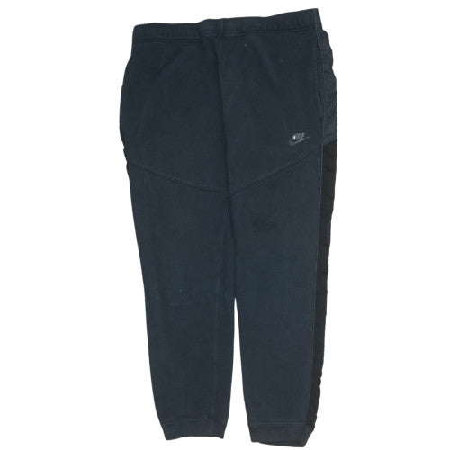 Nike Men's Black Fleece Jogger Trousers Size M Comfortable Fit