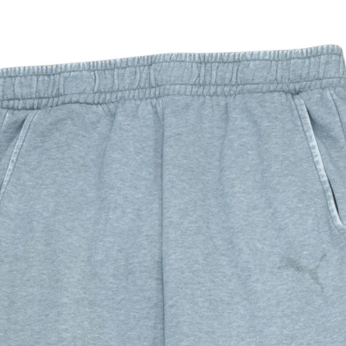 Puma Mens Grey Jogger Trousers L Lightweight Comfort Fit