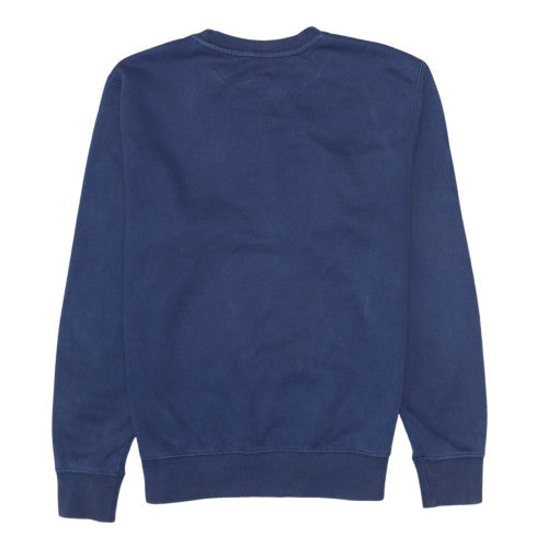 Nike Men's Blue Pullover Sweatshirt Size S Regular Fit Crew Neck