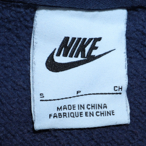 Nike Men's Blue Pullover Sweatshirt Size S Regular Fit Crew Neck