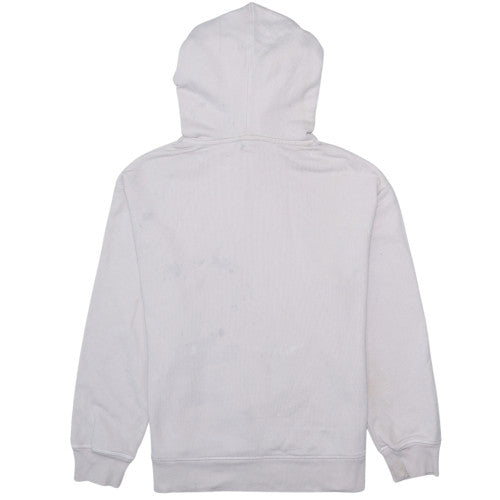 Levi's Women's White XS Pullover Hoodie with Logo Detail