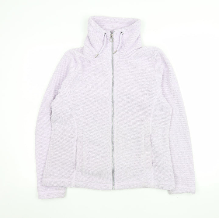 Regatta Womens Lilac Fleece Full Zip Hoodie UK 14 Polyester Outdoor