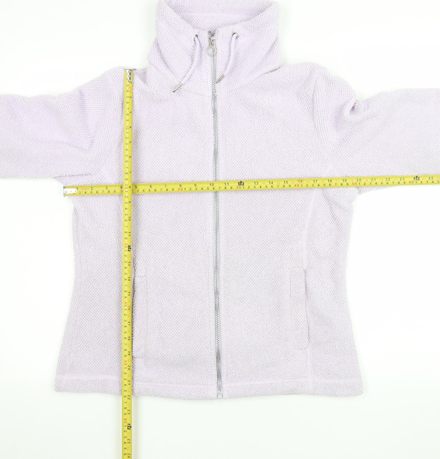 Regatta Womens Lilac Fleece Full Zip Hoodie UK 14 Polyester Outdoor