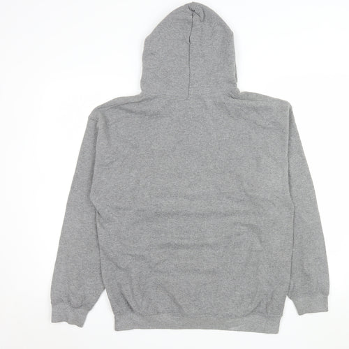 Gildan Men's Grey Nederland Bulldogs Pullover Hoodie M