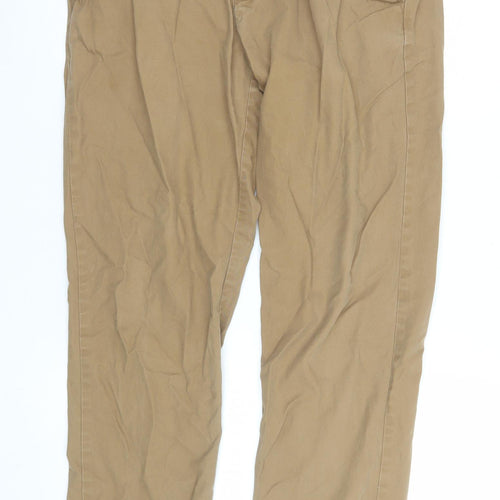 Tommy Hilfiger Men's Beige Chino Trousers 34W 32L Regular Fit Classic Style