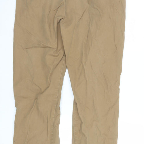Tommy Hilfiger Men's Beige Chino Trousers 34W 32L Regular Fit Classic Style