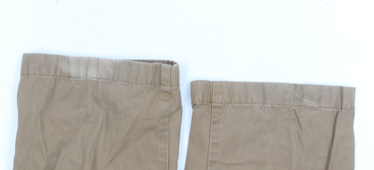Tommy Hilfiger Men's Beige Chino Trousers 34W 32L Regular Fit Classic Style