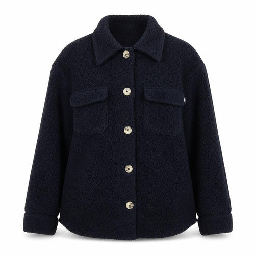 U.S. Polo Assn. Women's Navy Blue Fleece Jacket XS