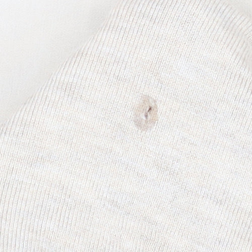 Kaliko Women Beige Wrap Tie Knit Cardigan Size 14