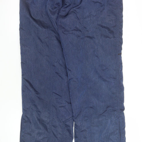 Rodeo Womens Blue Insulated Waterproof Snow Pants S