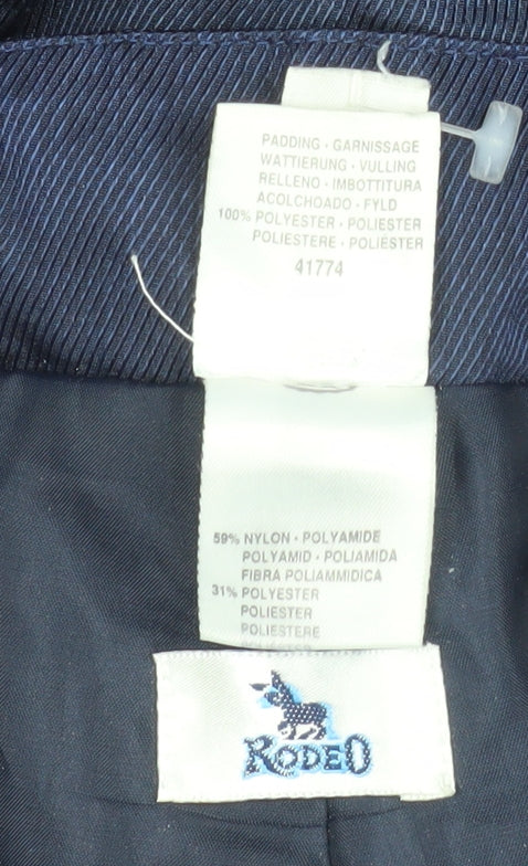 Rodeo Womens Blue Insulated Waterproof Snow Pants S