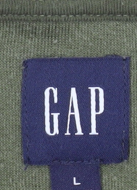 GAP Women’s Green Velour Pullover Sweatshirt L