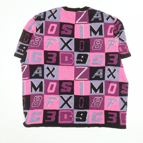 ASOS Men’s Multicoloured Graphic Print 3XL Regular T-Shirt