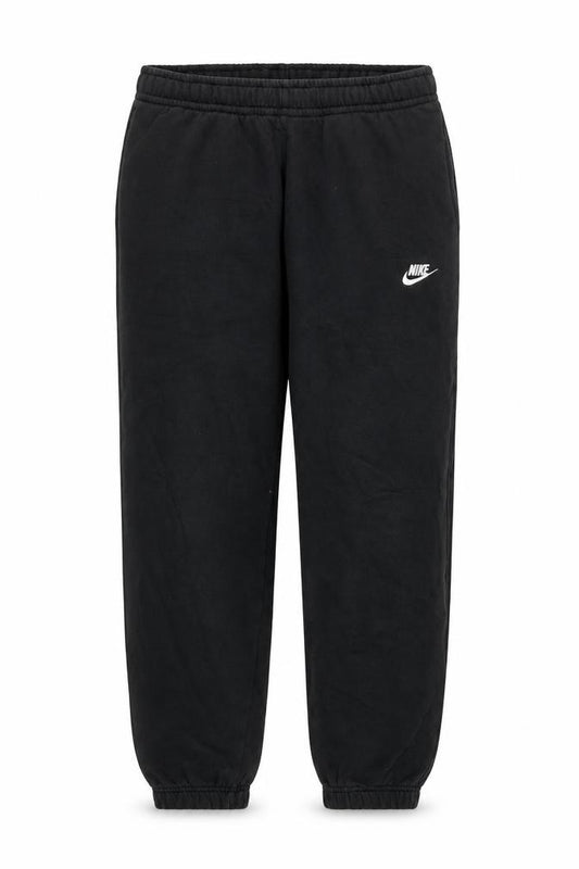 Front view of Nike Men's Black Jogger sweatpants, size M