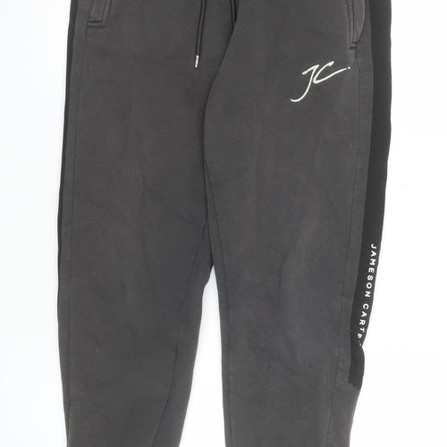 Jameson Carter Men's Black Jogger Sweatpants M Regular Fit