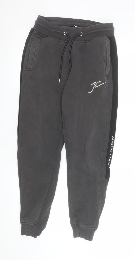 Jameson Carter Men's Black Jogger Sweatpants M Regular Fit