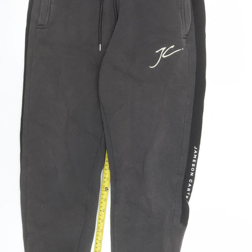 Jameson Carter Men's Black Jogger Sweatpants M Regular Fit