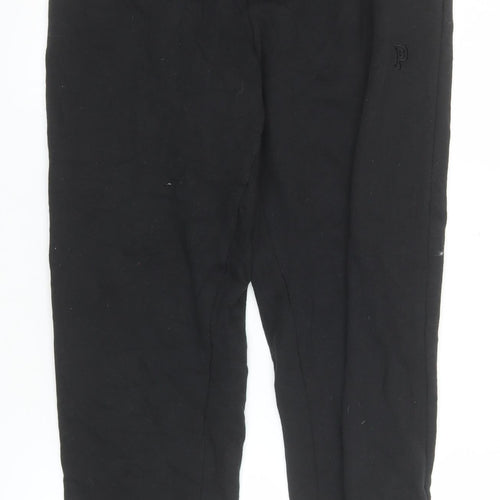 Victoria's Secret PINK Womens Black Jogger Sweatpants Size S Cotton Blend