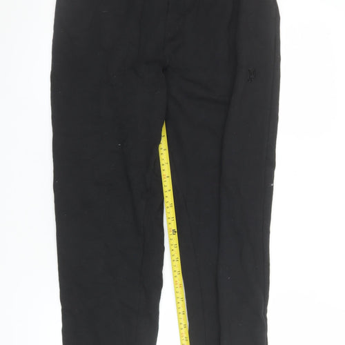 Victoria's Secret PINK Womens Black Jogger Sweatpants Size S Cotton Blend