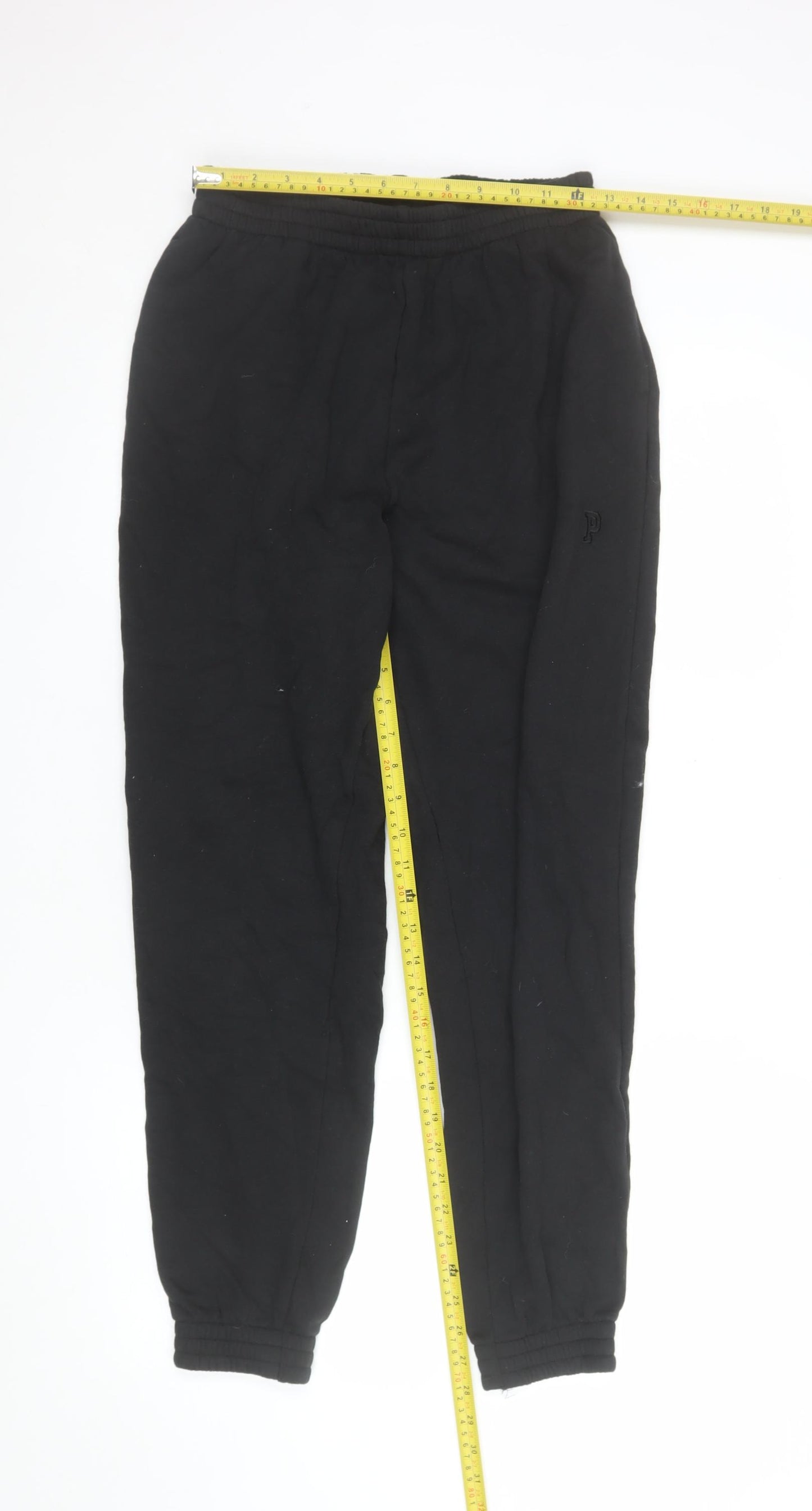 Victoria's Secret PINK Womens Black Jogger Sweatpants Size S Cotton Blend