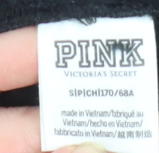 Victoria's Secret PINK Womens Black Jogger Sweatpants Size S Cotton Blend