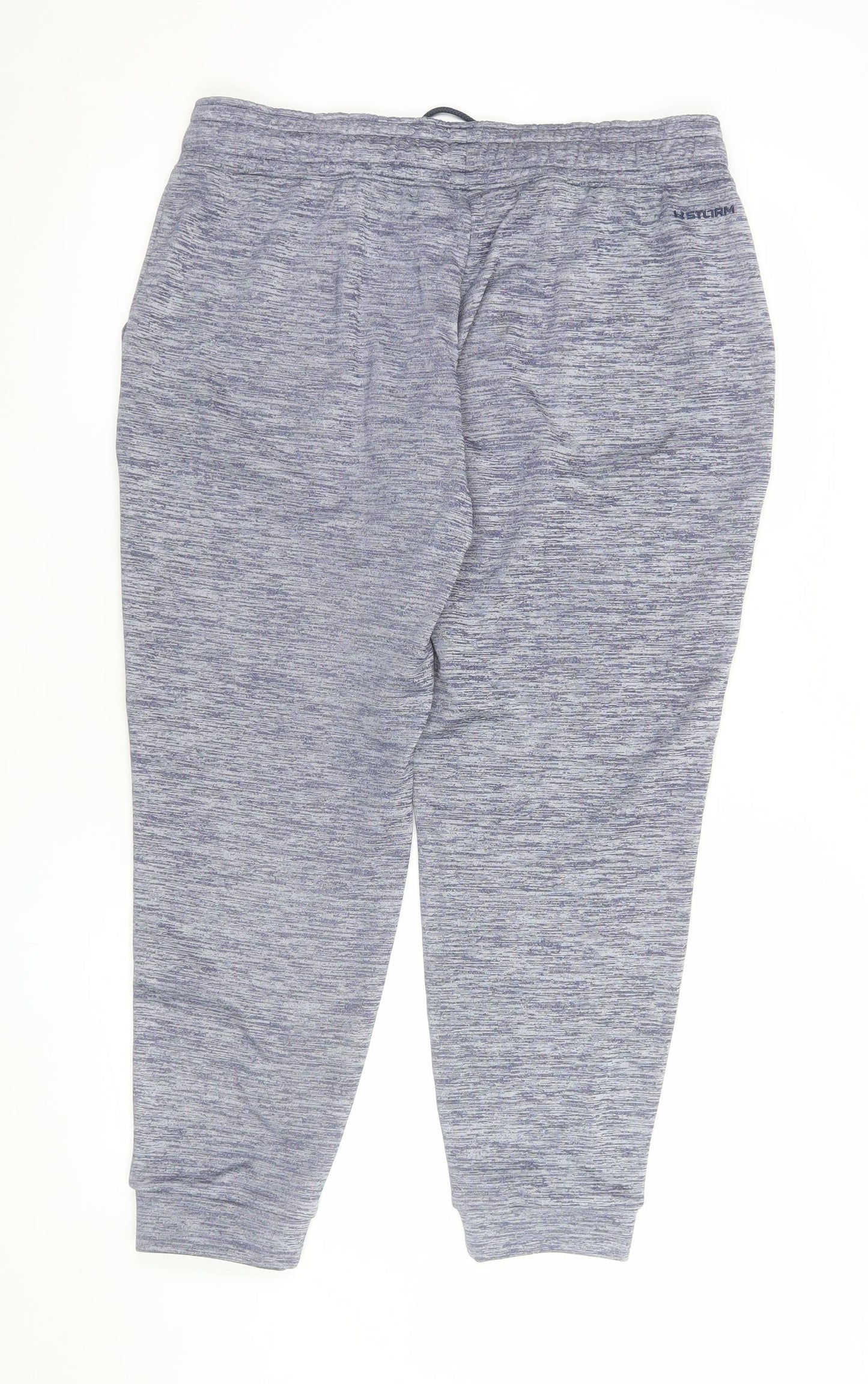 Under Armour Men's Grey ColdGear Jogger Trousers L Loose Fit