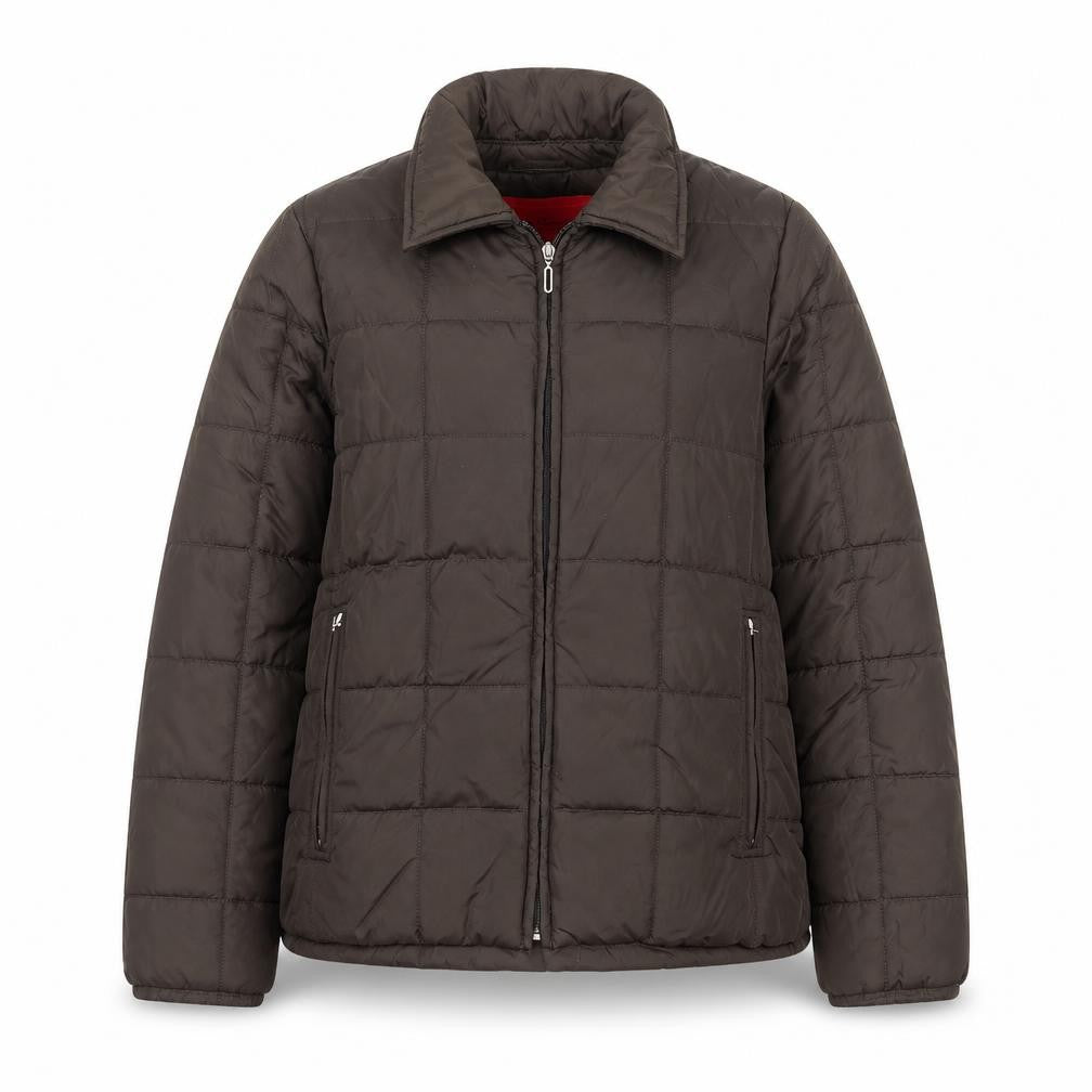 Betty Barclay Women Brown Size 10 Quilted Puffer Jacket