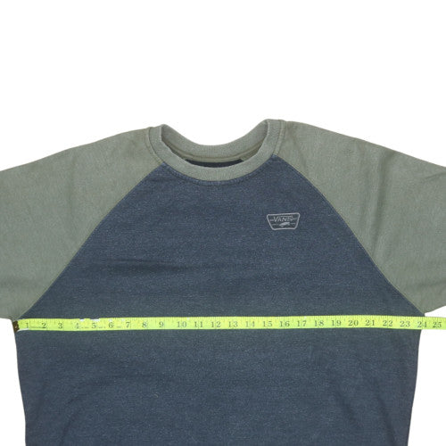 Vans Men's Blue XL Crew Neck Pullover Sweatshirt