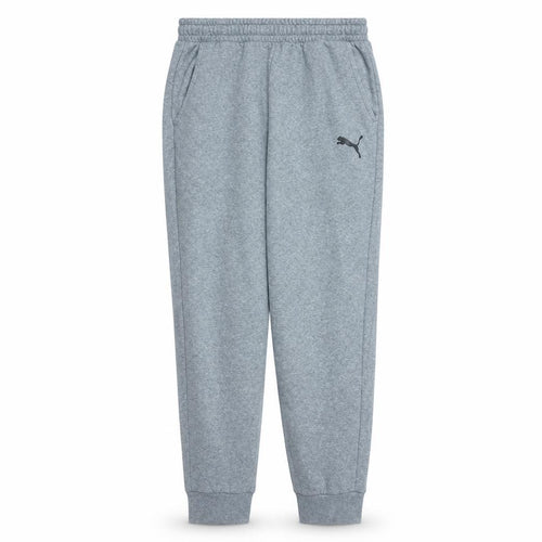 Puma Men's Grey Jogger Sweatpants L Regular Fit Tapered Activewear