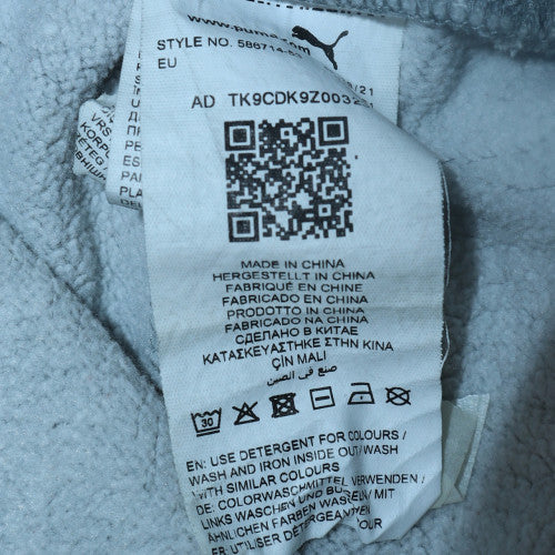 Puma Men's Grey Jogger Sweatpants L Regular Fit Tapered Activewear