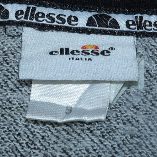 Ellesse Men's Black Full Zip Hoodie Size S Regular Fit Fleece