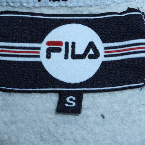 FILA Men's Grey Crew Neck Logo Sweatshirt Size S
