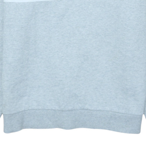 FILA Men's Grey Crew Neck Logo Sweatshirt Size S