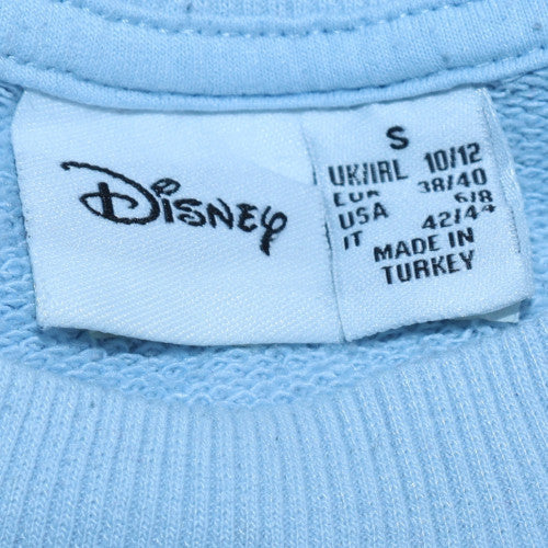 Disney Women Blue Dumbo Sweatshirt Small Crew Neck Pullover