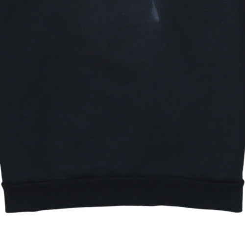 Puma Men's Black Crew Neck Logo Sweatshirt Size M Regular Fit