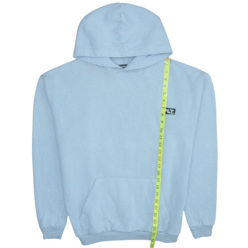 PrettyLittleThing Women’s Blue Pullover Hoodie Size 10 Cotton Blend