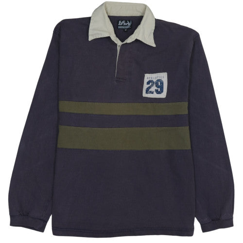BSA A New Vision Men's Navy Cotton Rugby Sweatshirt M