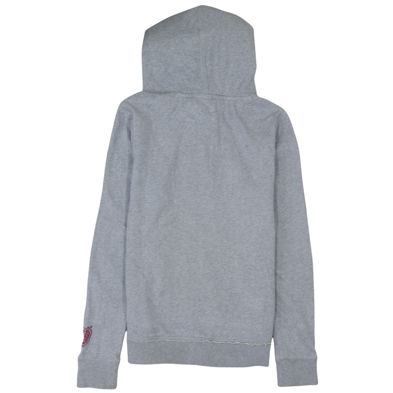 Hilfiger Denim Womens Grey Sequin Star Pullover Hoodie Size M