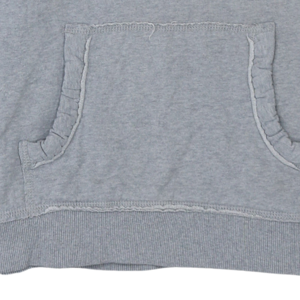 Hilfiger Denim Womens Grey Sequin Star Pullover Hoodie Size M